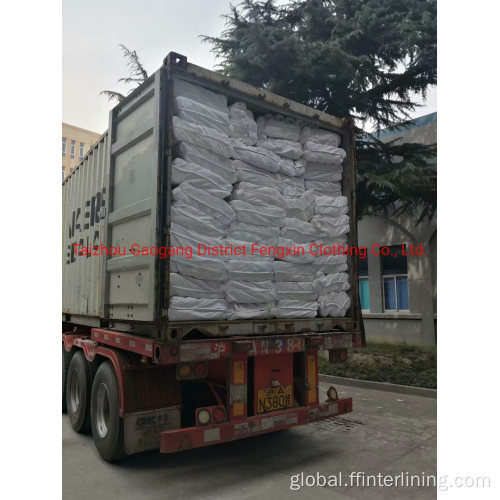 Nonwoven Fabric Garments 100%Polyester Non Woven Interlining Fabric Factory